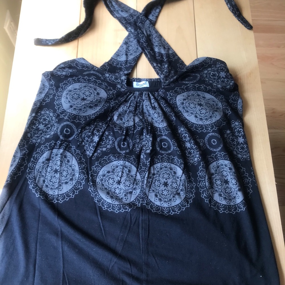 Splendid bandana halter top